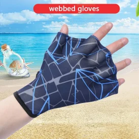 🏊‍♀️ סנפירים ידיים לשחייה! 🌊 זוג סנפירים אצבעות, מכפפות מים מושלמות לשיפור טכניקת השחייה והמשחה. אידיאלי לספורט מים!