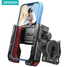 ✨ Jojoroom 2024 – מחזיק הטלפון שכל רוכב צריך! עמיד לזעזועים לרכיבה בטוחה ונוחה על אופניים ואופנוע, מתאים לטלפונים בגודל 4.7-7 אינץ' 📱🚴‍♂️