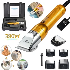 ⚡🐾 גזזז חשמלי 380W – גוזם פרווה מושלם לחיות מחמד! הספק גבוה לגזירת שיער ופרווה בקלות וביעילות. מתאים לכל סוגי חיות המחמד – כלבים, חתולים, ארנבים ועוד! ✂️🐶🐱