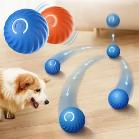 🐶🎾 כדור צעצוע חכם – אלקטרוני אינטראקטיבי עם הזזה אוטומטית! המתנה המושלמת לכלב שלך! 🐾