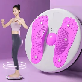 💪 ציוד כושר לבטן ומותן! 🔄 דיסק מתפתל לאובדן משקל עם תנועת סיבוב, מושלם לאימון מותניים ובטן. יעיל, נוח וקל שימוש לשיפור הכושר!