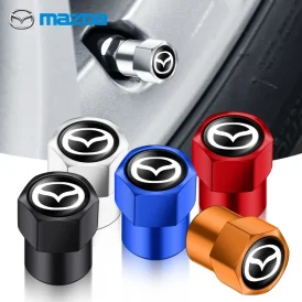 שדרג את הגלגלים שלך! 🚗🔧  4 כובעים לצמיגים, מותאמים למגוון דגמים – אביזר מושלם למאזדה שלך!
