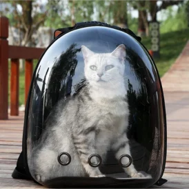 🐱 תיק חתול שקוף – מסע נעים ובטוח לחתול או כלב קטן! תיק נושאת נסיעות עם עיצוב נשימתי לשמירה על נוחות ורווחה. ✨