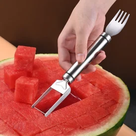 🍉 סלט פירות בקלות! טחנת חותך אבטיח ממתכת אל-חלד – כלי מקצועי לפיצול והכנה מהירה. 🍽️ פתרון מושלם לסלטים טריים וטעימים!