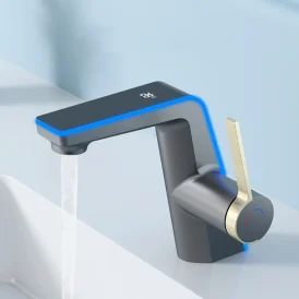 🚿 חווית רחצה חכמה ומרשימה! ברז LED עם תצוגת טמפרטורה גבוהה ומרסס מים חמים וקרים. 💡 2 מצבים למים חמים וקרים – פתרון מושלם לחדר אמבטיה!