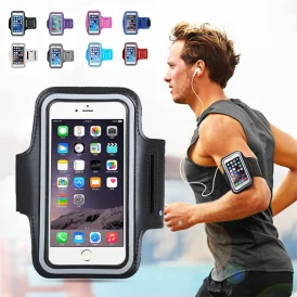 🏃‍♀️ שקית ריצה אוניברסלית לנשים וגברים! 📱 כולל רצועת ספורט עם מסך, מתאים לטלפונים חכמים בגודל 4.7-7.0 אינץ'. נוחה ומושלמת לריצה או אימונים!