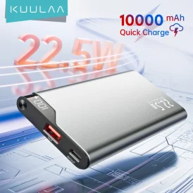 קוולה 22.5W – בנק כוח 10000mAh! טעינה מהירה, סוללה ניידת, תומך ב-iPhone 16, 15, 14 – פתרון אידיאלי לטעינה חכמה ומיידית ⚡