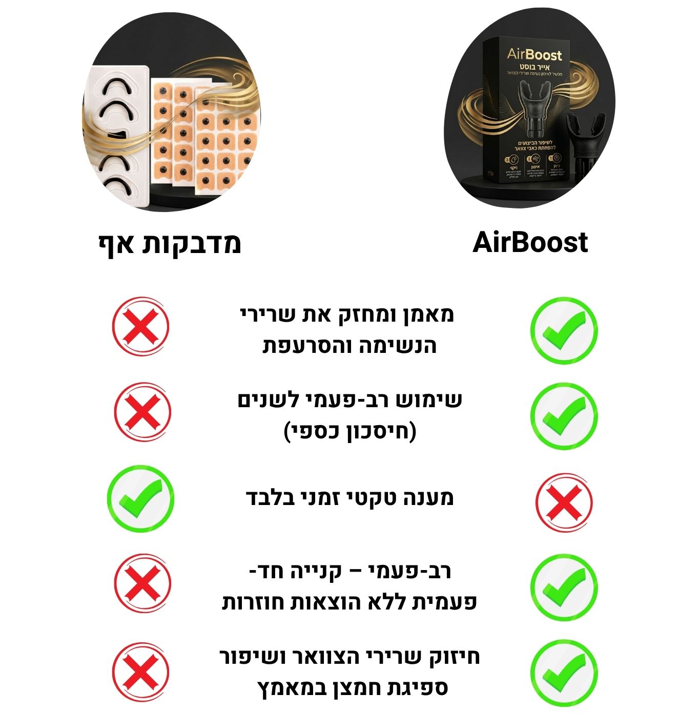 מדבקות אף